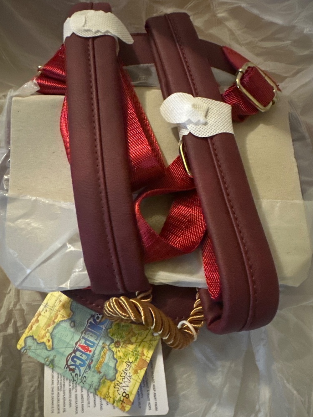 Loungefly One Piece Compass Rope Mini Backpack - NWT - Picture 3 of 4